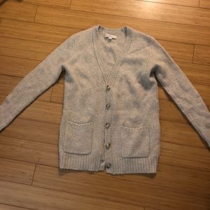 LOFT wool cardigan sz M